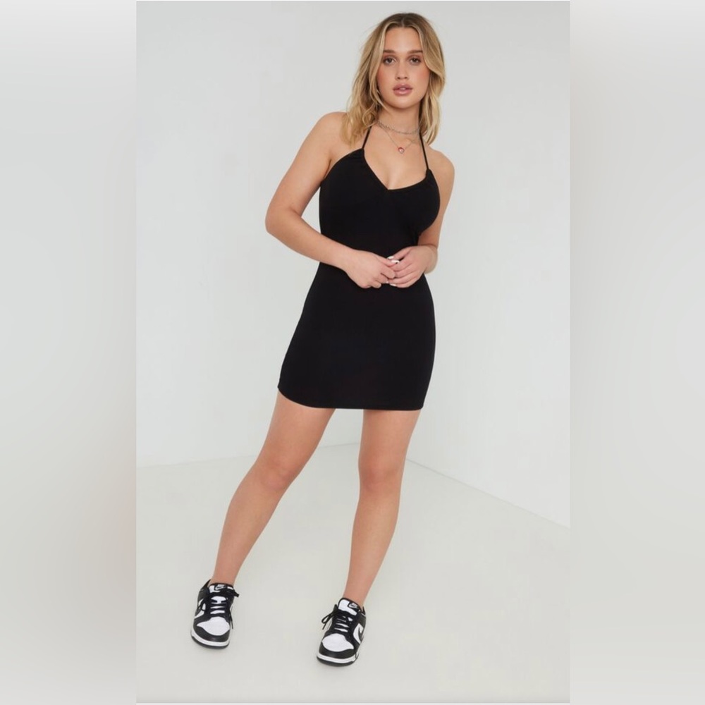 GARAGE Harlow Bodycon Halter Dress